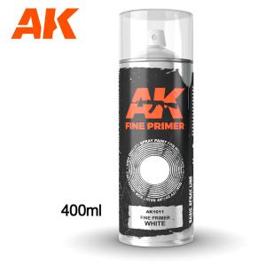 AK | Fine Primer White Spray